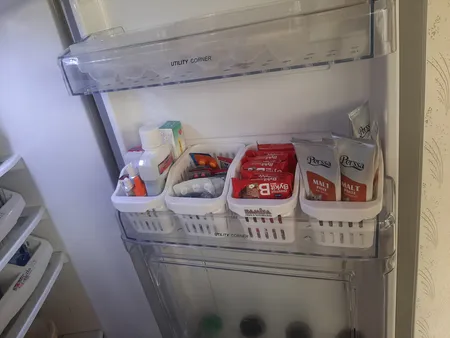 سبد نظم دهنده یخچال رامیسا مدل مینی بسته 3 عددی