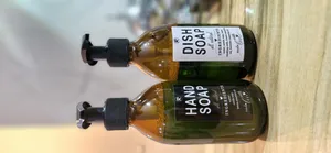 تجریه خرید مخزن مایع ظرفشویی و دستشویی مدل GH608 مجموعه 2 عددی