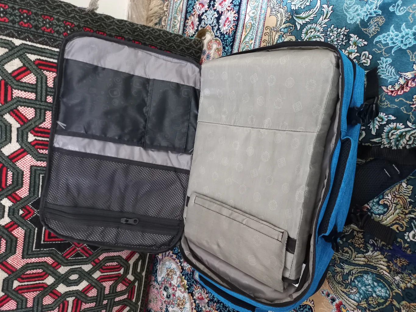 کوله پشتی لپ تاپ برساد مدل Bb 102 plus مناسب برای لپ تاپ 15 تا 17 اینچی