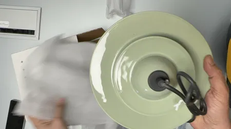 چراغ آویز بومی مدل آترین