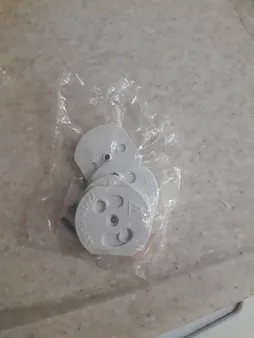 محافظ پریز برق کودک خوش منظر الکتریک مدل A1 بسته 5 عددی