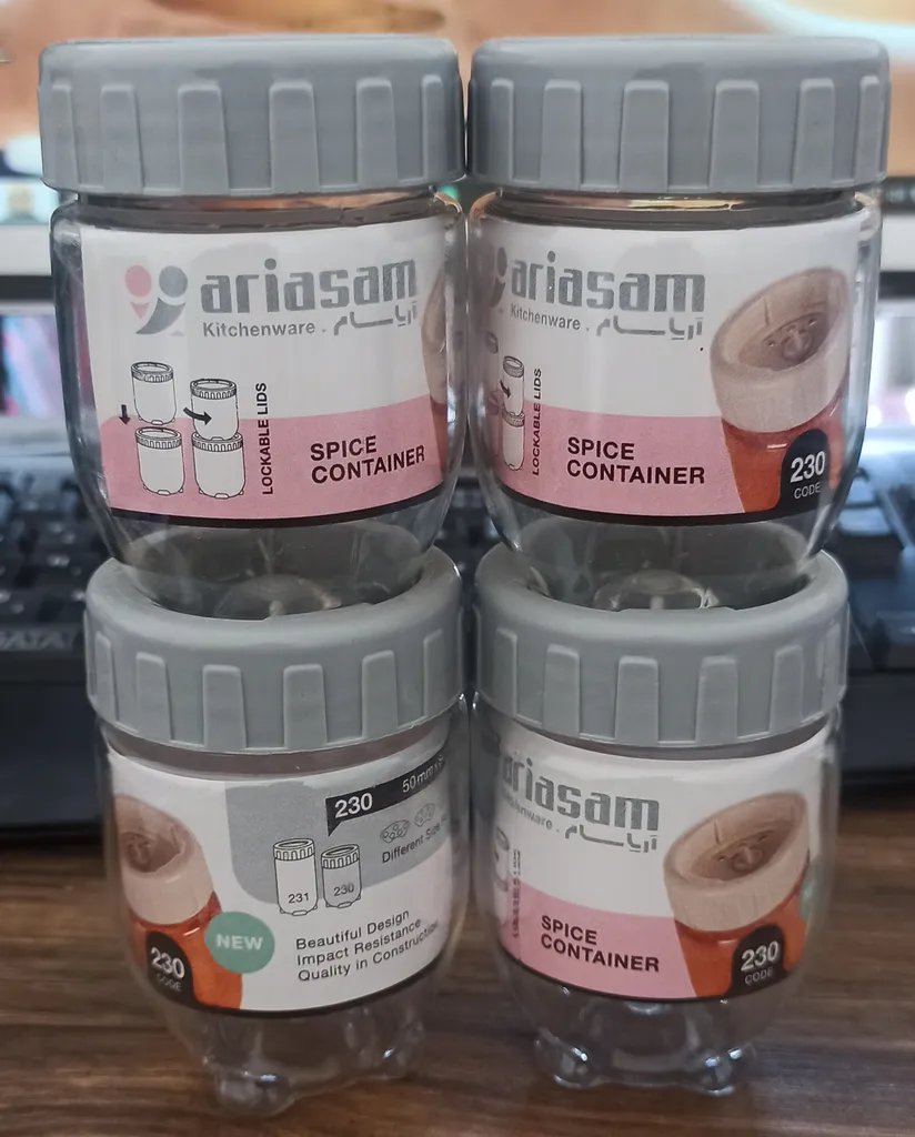 ادویه پاش Ariasam کد 100a بسته سه عددی