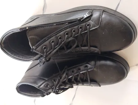 نیم بوت مردانه مدل Moscow کد pu