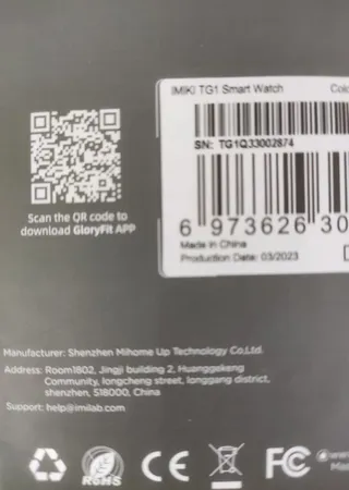 ساعت هوشمند ایمیکی مدل IMIKI TG1