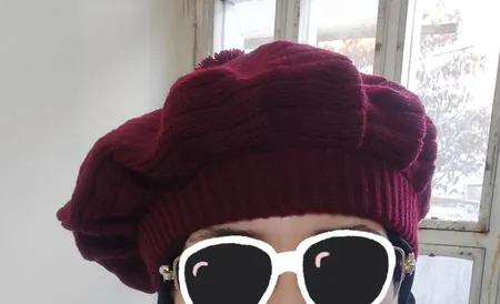 کلاه بافتنی مدل فرانسوی کد RM