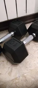 تجریه خرید دمبل مدل شش ضلعی وزن 10 کیلوگرم بسته دو عددی