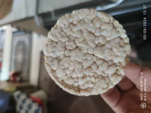 تجریه خرید رایس کیک برنج سفید و قهوه ای بدون گلوتن سیس رایس- 120 گرم بسته 2 عددی