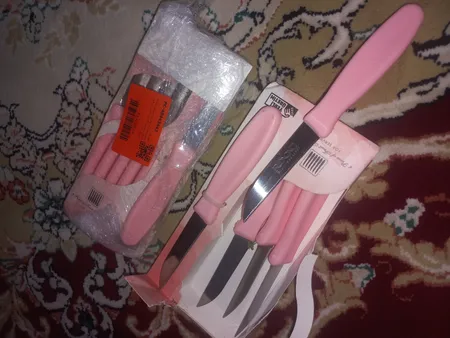 چاقو میوه خوری روک مدل بیسیک بسته 6 عددی