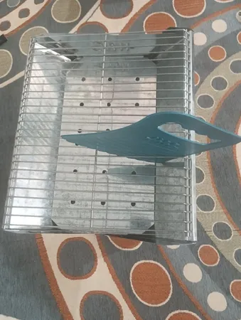 منقل تاشو سفری مدل H07 بهمراه باد بزن و انبر