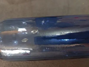 تجریه خرید بطری شیشه ای مدل آب خورشیدی ساده