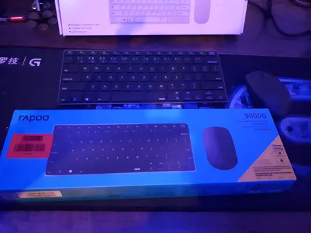 کیبورد و ماوس بی سیم رپو مدل 9000G