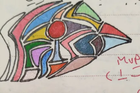 روان نویس لنگو پاستلی مدل highlight بسته 9 عددی