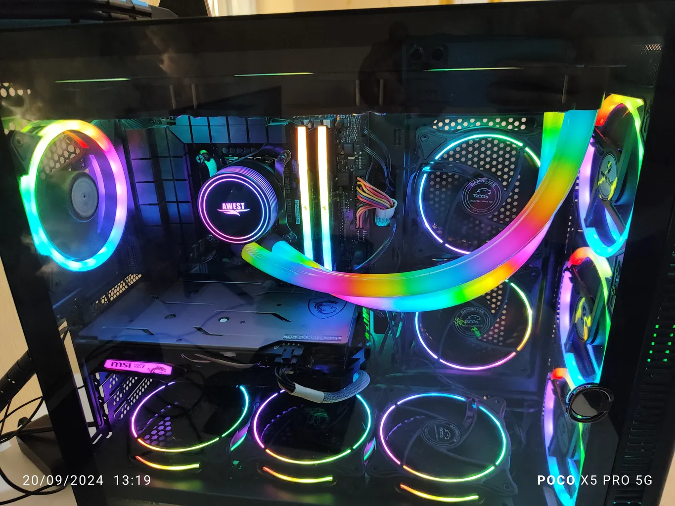 فن کیس تسکو مدل G FAN 130