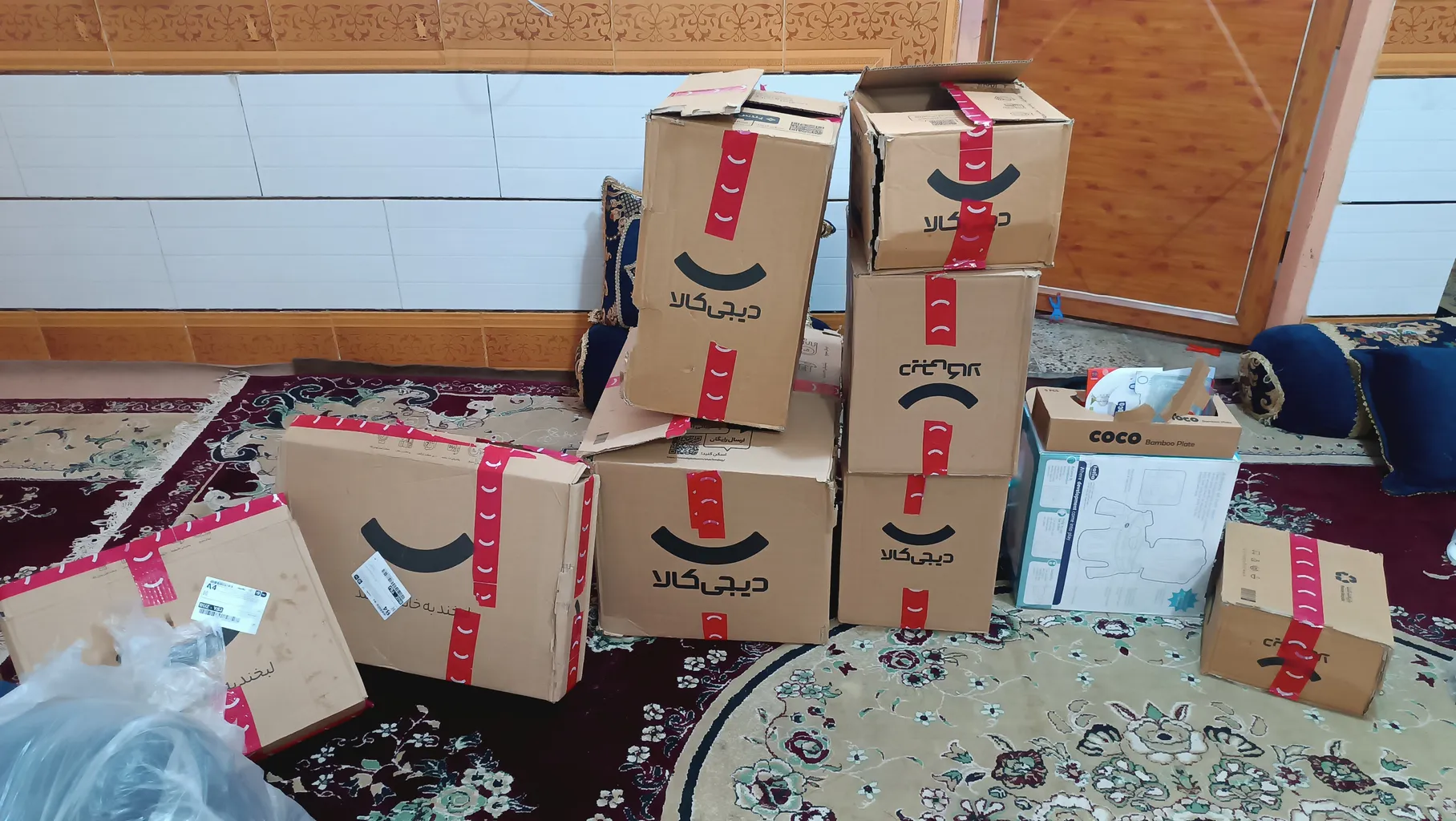 تشک خواب نوزاد گالتکس مدل ناز سایز 80×120 سانتی متر