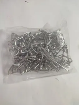 گیره پرده وندا مدل هوکس استیل بسته 100 عددی