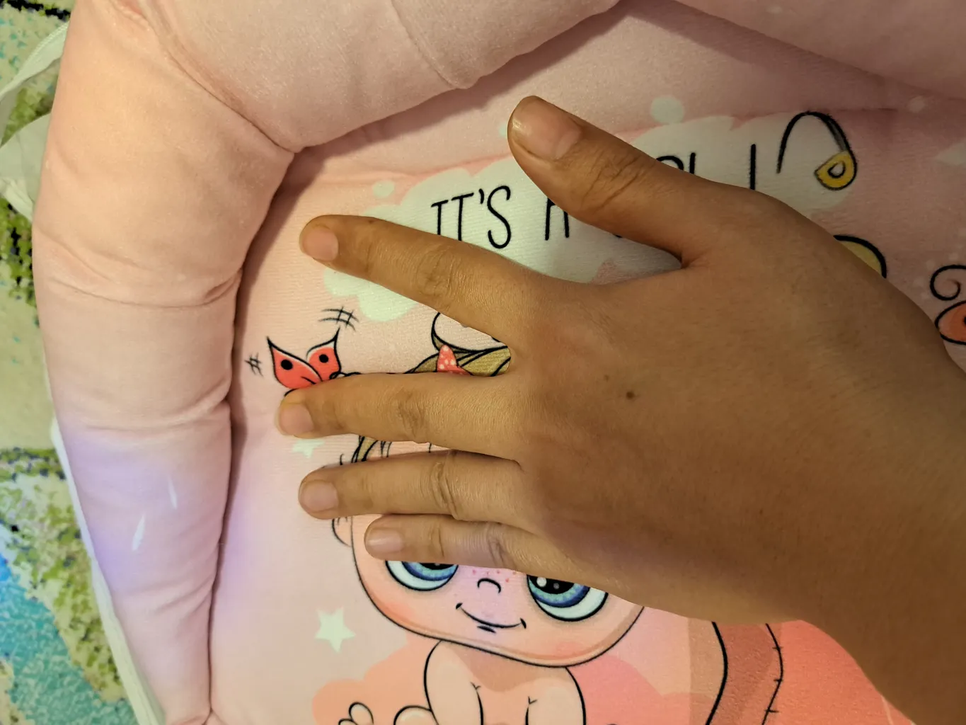 قنداق نوزادی  طرح دخترانه کد 21