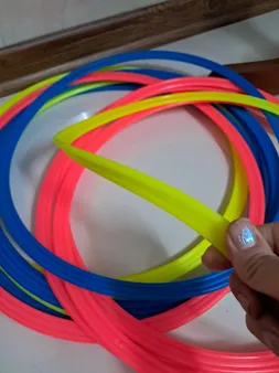 حلقه تمرین چابکی مدل E250 بسته 12 عددی