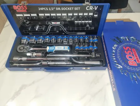 آچار بکس باس مدل Cr-v مجموعه 24 عددی