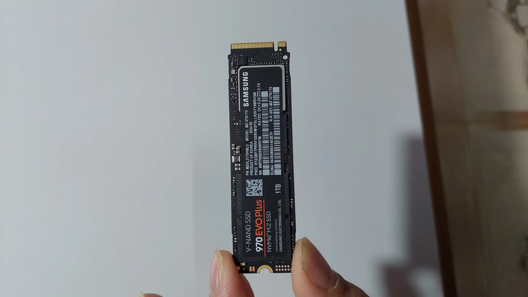 اس اس دی اینترنال PCIe Gen3 x4 سامسونگ مدل 970 EVO PLUS  ظرفیت 1 ترابایت
