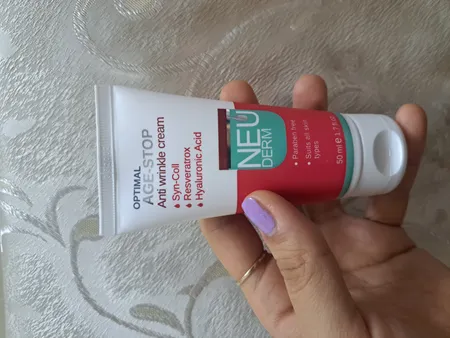 کرم ضد چروک نئودرم مدل Optimal Age-Stop حجم 50 میلی لیتر