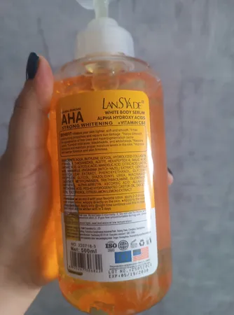 سرم روشن کننده لنسیاد  مدل ویتامین سی حجم 500 میلی لیتر