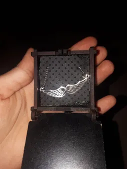 گردنبند نقره مایا مدل MSM231 تک سایز