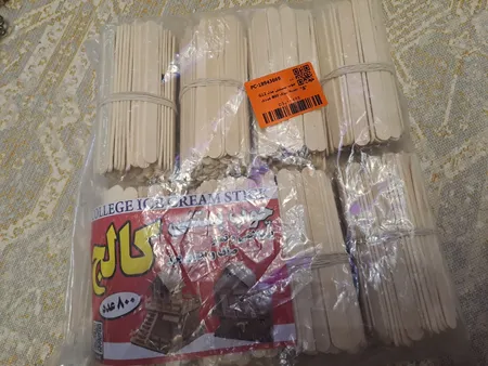 چوب بستنی مدل G12 بسته بندی 800 عددی