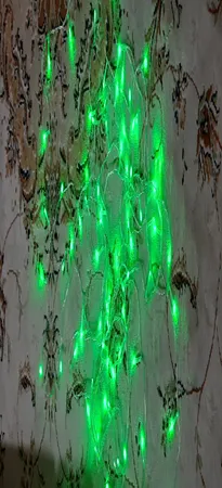 ریسه ال ای دی مدل سوزنی طرح پر طول 10 متری