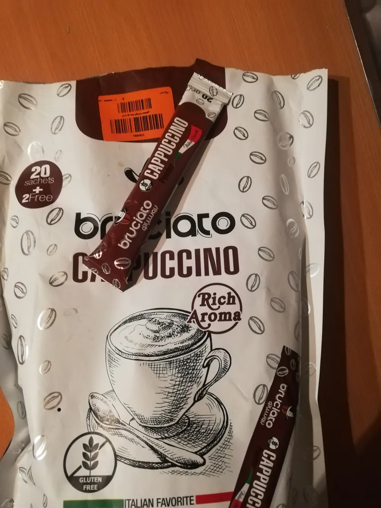 کاپوچینو بروسیاتو بسته 22 عددی