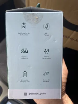 میکروفن یقه ای گرین لاین مدل glm lite