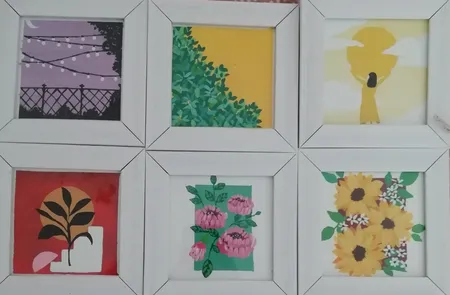 قاب عکس مدل قلب مجموعه 12 عددی