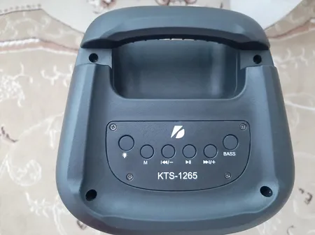 اسپیکر بلوتوثی قابل حمل مدل kts-1265