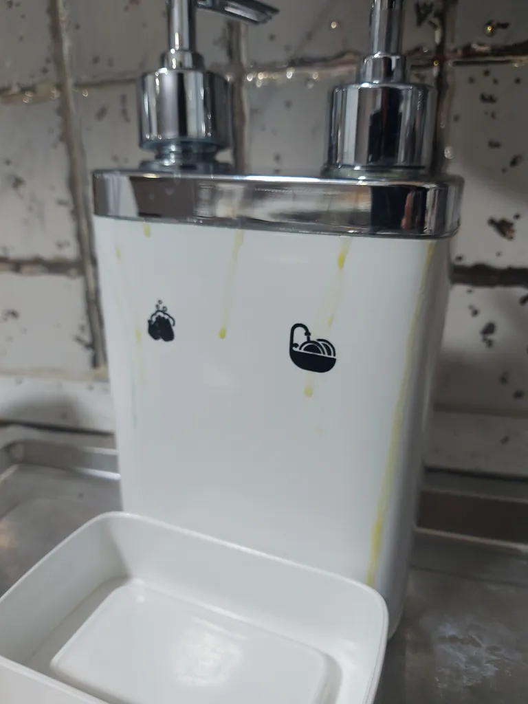 پمپ مایع ظرفشویی اطلس مدل شقایق