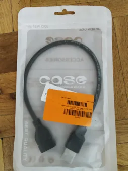 کابل افزایش طول 2.0 USB مدل U2 به طول 0.30 متر