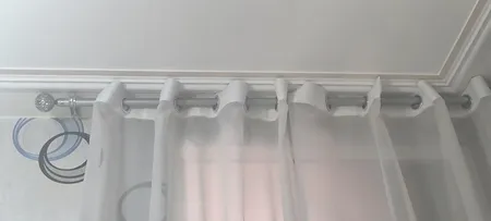 چوب پرده مدل المپیک طول 120 سانتیمتر