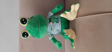 عروسک طرح قورباغه لاکچری مدل JIMI110 ارتفاع 55 سانتی‌متر