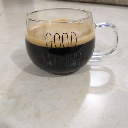 لیوان مدل پیرکس تپل Good Morning