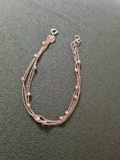 تجریه خرید دستبند طلا عیار 18 زنانه گالری شیدا مجد مدل پنی و البرنارد