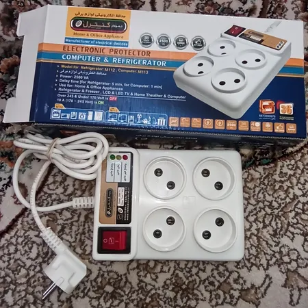 محافظ ولتاژ الکترونیکی نمودار کنترل مدل M113 مناسب کامپیوتر و لوازم صوتی تصویری