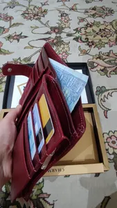 تجریه خرید کیف پول چرم بارز مدل DM97