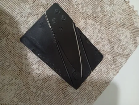 چاقوی سفری مدل کارتی تاشو سینکلر