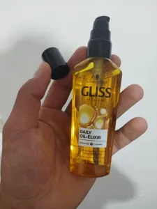 تجریه خرید روغن مو گلیس مدل Daily Oil حاوی روغن آرگان و ویتامین ای حجم 75 میلی لیتر