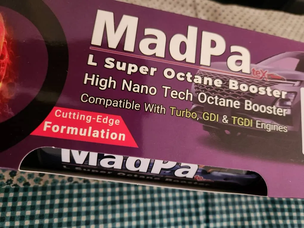 مکمل سوخت گروه مدپا مدل لارج سوپر اکتان بوستر حجم 480 میلی لیتر بسته 2 عددی