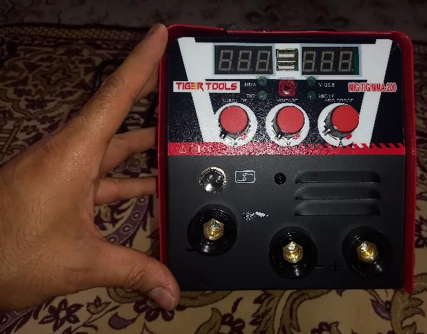 دستگاه جوش 200 آمپر تایگر تولز مدل MIG/TIG/MMA