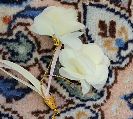 تسبیح مدل گلدار رنگین کمان