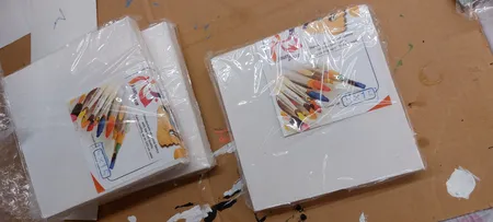 بوم نقاشی جهان بوم مدل TZ-15 سایز 15x15سانتی متر بسته 3 عددی