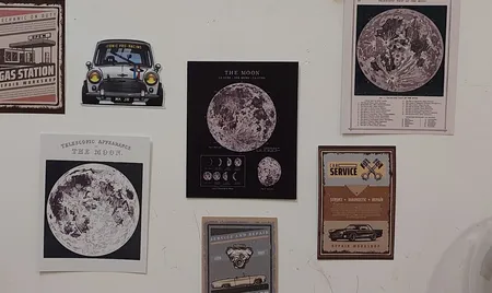 پوستر مدل مستر  ماه مجموعه 3عددی