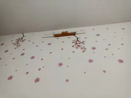 استیکر دیواری مدل شکوفه گیلاس کد 02