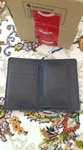 تجریه خرید جاکارتی مدل چرم طبیعی کد HL-16128