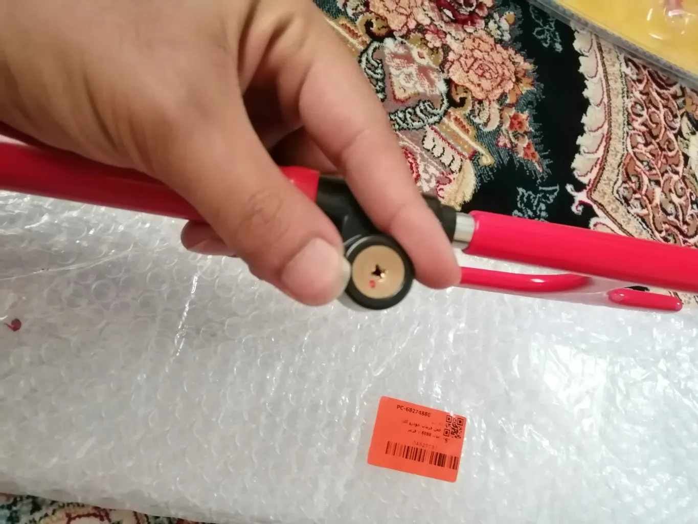 قفل فرمان خودرو گلد مدل 6088